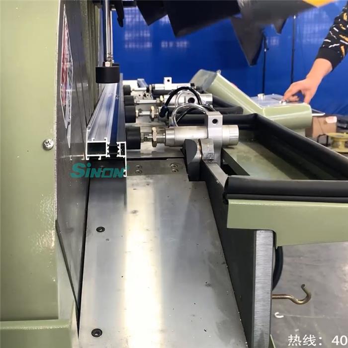 aluminium double mitre saw